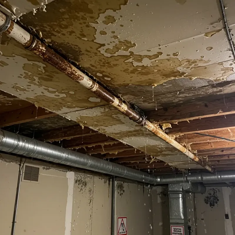 Ceiling Water Damage Repair in Polk County, NC